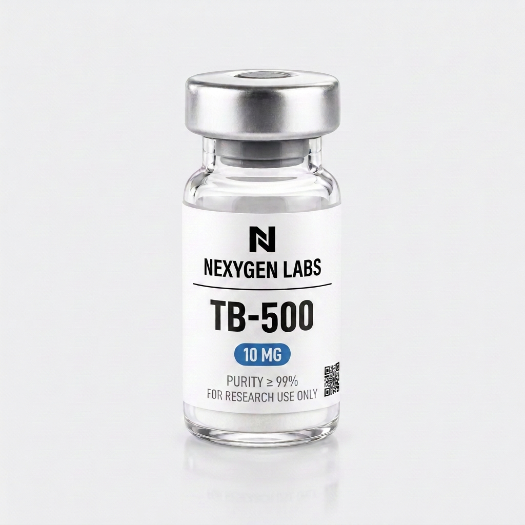 Vial de investigación TB-500 de Nexygen Labs