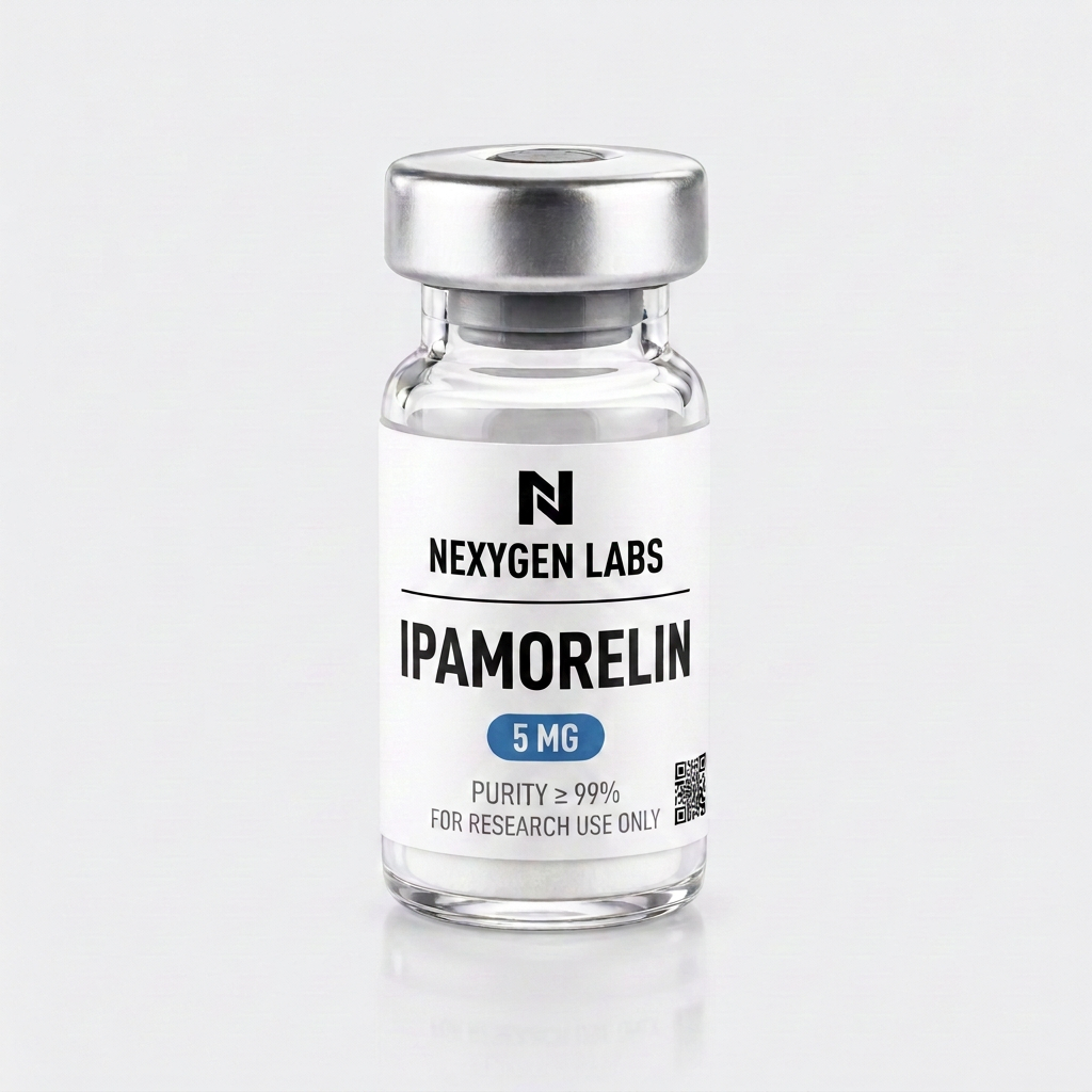 Vial de investigación IPAMORELIN de Nexygen Labs