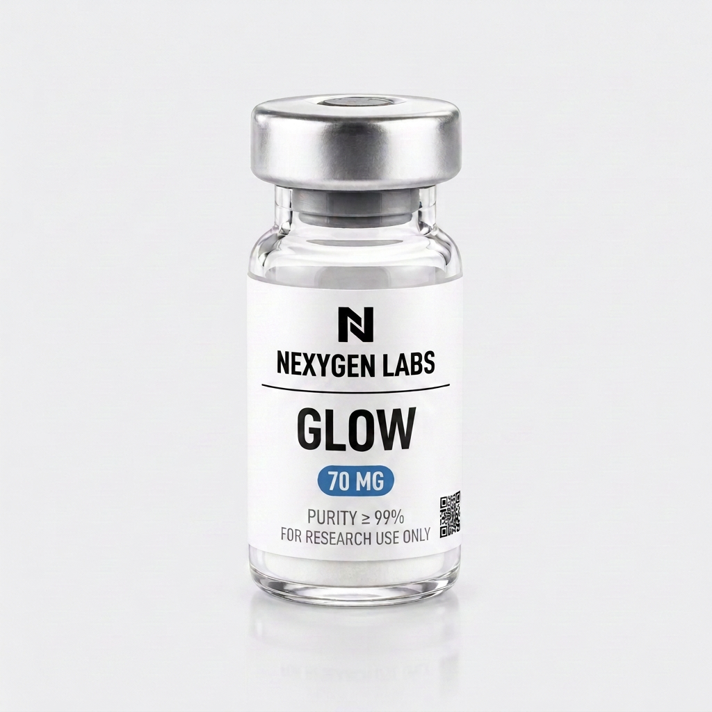 Vial de investigación GLOW de Nexygen Labs